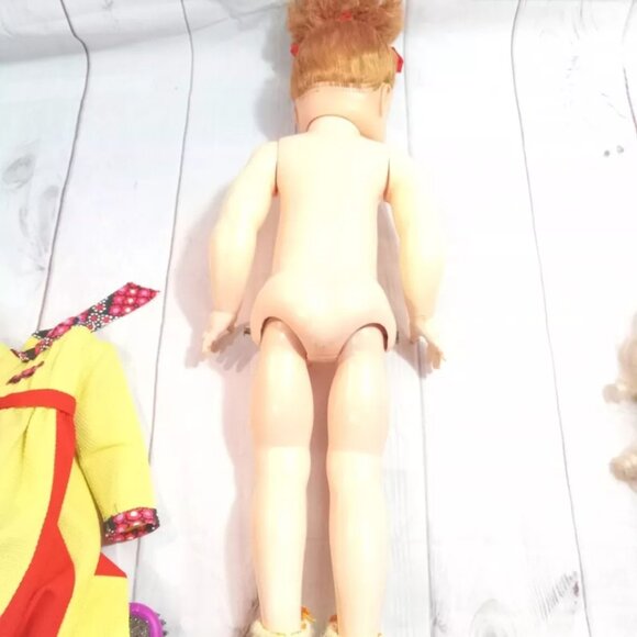 Vintage 25" Sleepy Eye Red Hair Dol - Picture 4 of 10